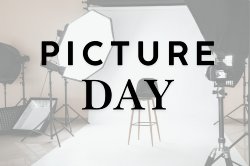 photo studio with backdrop and lights